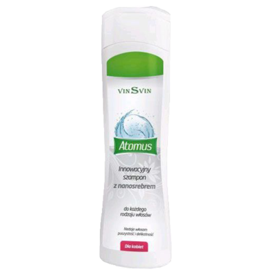 Шампунь для волосся з нано-сріблом для жінок, 200 мл